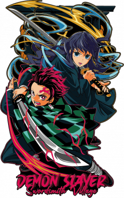 Шапка на флісі Demon Slayer Swordsmith Village 2