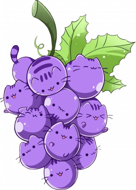 Шапка Кот-виноград 2