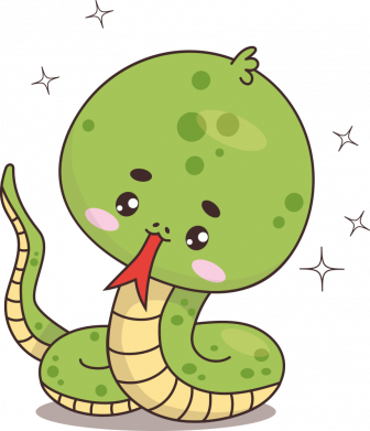 Женская футболка Милая маленькая змея 2