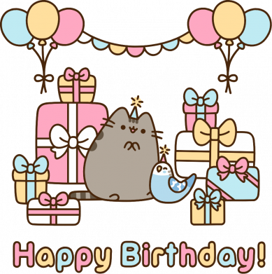 Birthday Pusheen