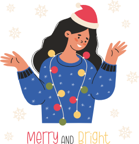 Чохол з розділу Авторські принти Різдвяна дівчинка з гірляндою для Xiaomi Redmi Note 9 5G/Redmi Note 9T 2