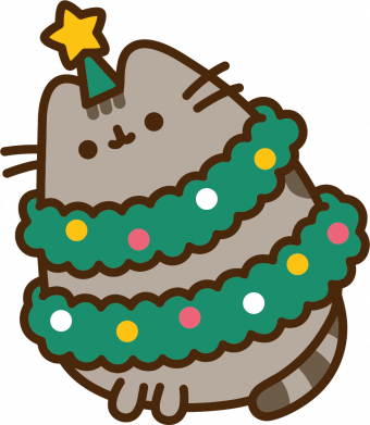 Мужская футболка Gildan Пушин - новогодняя елка 2