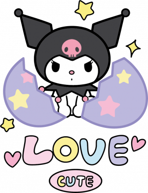 Термокружка негерметична Davos Love Cute Kuromi 2