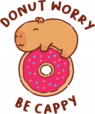 Чоловіча футболка Stedman Donut Worry Be Cappy 2