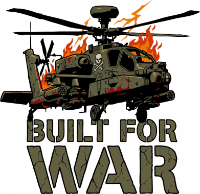 Чоловіча футболка Stedman Створений для війни 2