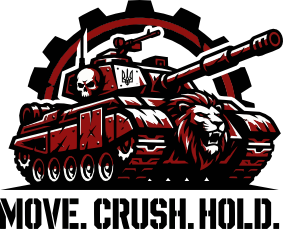 Кружка кольорова 320ml MOVE. CRUSH. HOLD. — Танкова міць 2