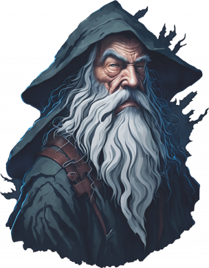 Кепка тай-дай Гендальф серый 2