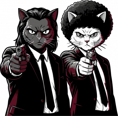 Женская футболка МЯУФИЯ: ДВА АГЕНТА 2