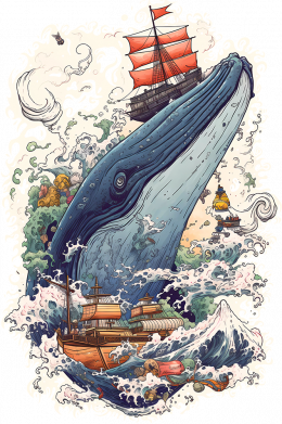 Шапка на флисе Бурный океан 2