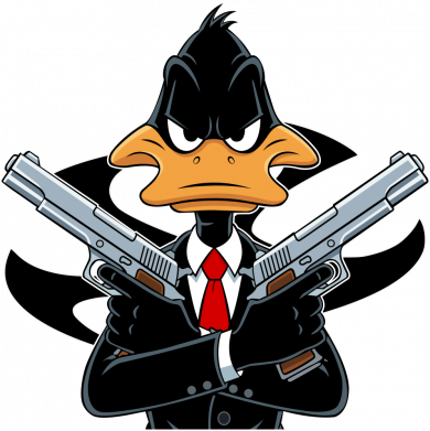 Детская футболка Даффи Дак Хитмен 2