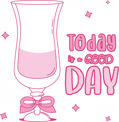 Today is a Good Day Рожевий напій