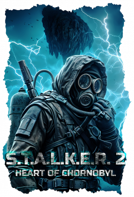Принт Рюкзак для ноутбука S.T.A.L.K.E.R 2 Серце Чорнобиля арт, Фото № 2 - FATLINE