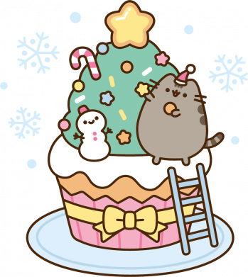 Бутылка для воды Veneto Pusheen Christmas Pancake 2