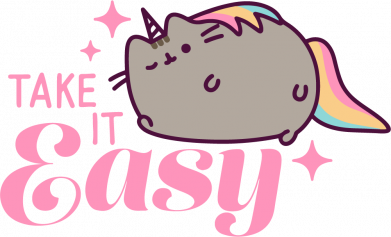Принт Чоловіча футболка з V-подібним вирізом Pusheen Take It Easy, Фото № 2 - FATLINE