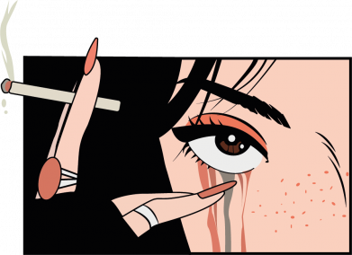 Жіночі труси Sad girl 2