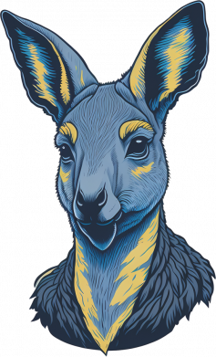 Мужские трусы Серый кенгуру 2