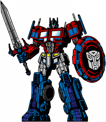 Чехол из раздела Transformers Оптимус Прайм з мечом та щитом для Xiaomi Poco M4 Pro 5G 2