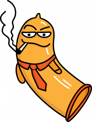 Мужские шорты Презерватив 2