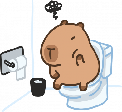 Мужская футболка Stedman Pooping Capybara 2