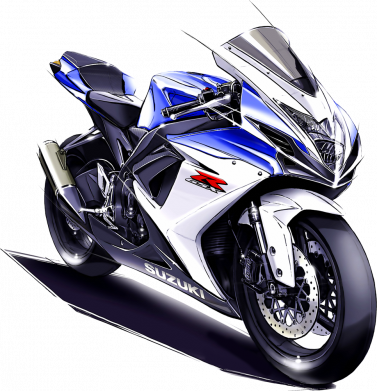 Кружка 320ml Suzuki R GSX motorcycle art 2