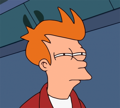 Пивной бокал Suspicious Fry 2