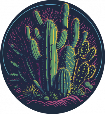 Худі оверсайз Кактусовий світ 2