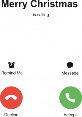 Щасливе Різдво телефонує