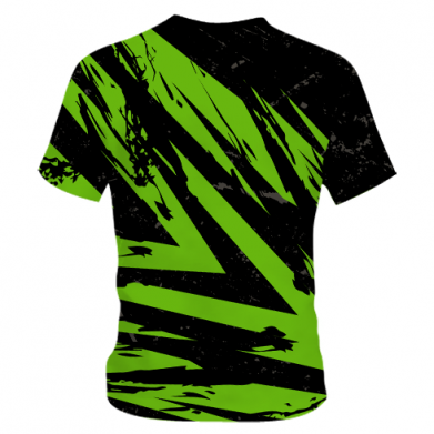 Детская 3D футболка John Deere and green background 2