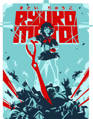 Блокнот А5 Kill a Kill poster 2