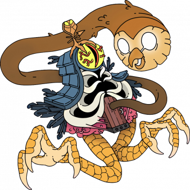 Кружка 320ml Creepy Hooty 2