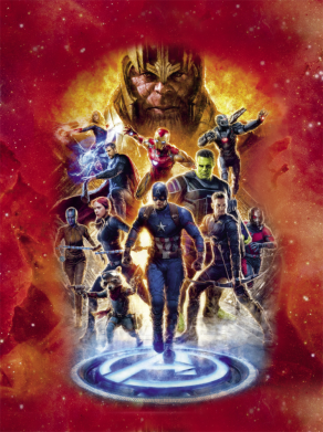 Чехол из раздела Мстители Avengers on fire для Oppo A55 4G 2