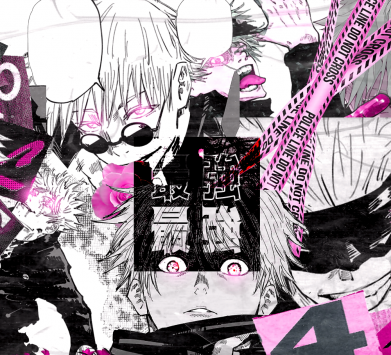 Прапор Satoru gojo collage 2