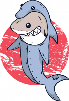 Женская футболка Shark or dolphin 2