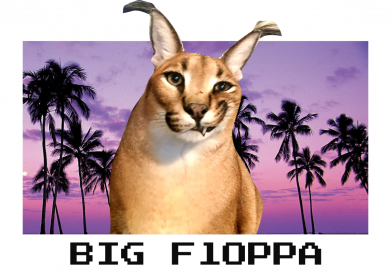 Принт Дитяча футболка Big Floppa, Фото № 2 - FATLINE