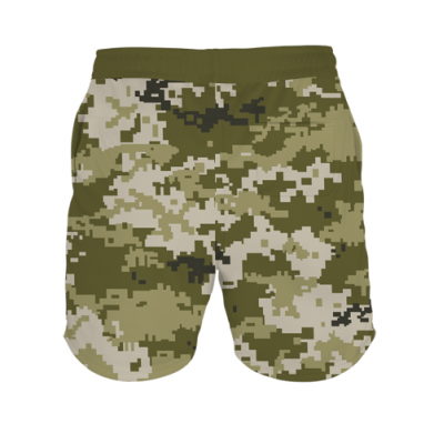 3D шорты мужские спортивные Камуфляж ВСУ 2