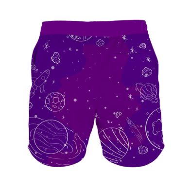 3D шорти чоловічі для плавання Sonic and space 2