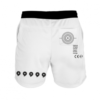 3D шорти чоловічі спортивні Kaguya Ahegao 2