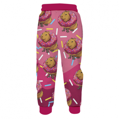 Дитячі 3D штани Солодка копібара 2