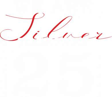 Худи на молнии унисекс We are silver together 25 years 2