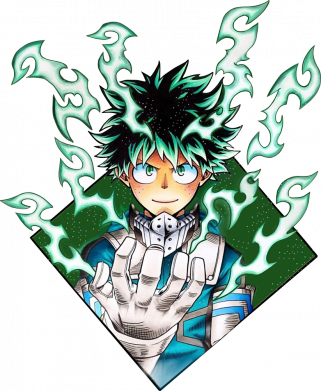 Футболка дитяча оверсайз FATLINE Ізуку Мідорія арт 2