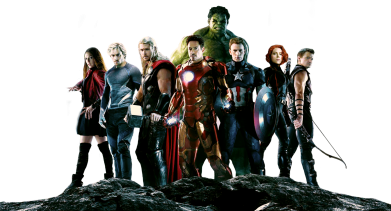 Худи оверсайз Avengers on the rock 2