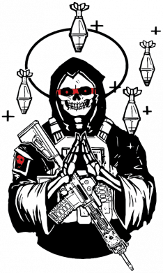 Чохол з розділу Ракетні війська та артилерія Военный скелет для Apple iPhone 11 Pro 2