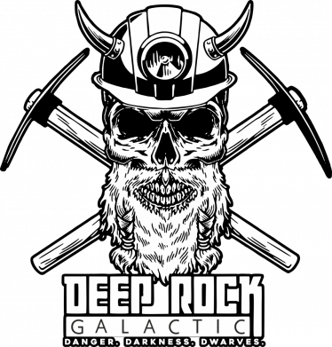 Принт Блокнот А5 Deep Rock Galactic skull, Фото № 2 - FATLINE