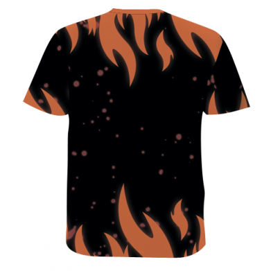 Чоловіча 3D футболка Naruto fite 2