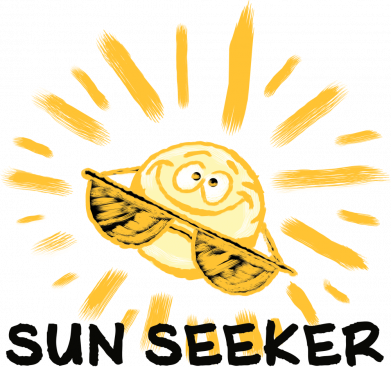 Флаг Sun and text 2