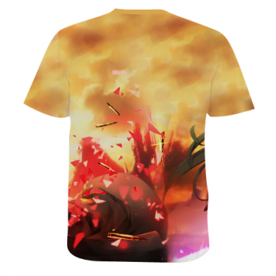 Мужская 3D футболка Sword Art Online Kirito as a girl 2