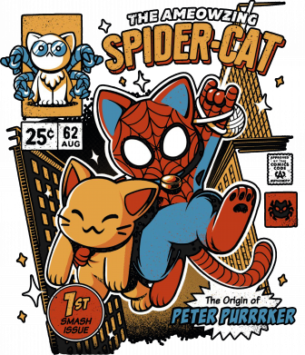 Женская футболка Spider-Cat 2