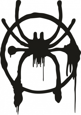 Принт Коврик для мыши Graffiti Spider Man Logo, Фото № 2 - FATLINE