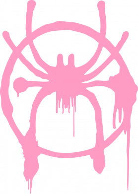 Женская футболка Graffiti Spider Man Logo 2