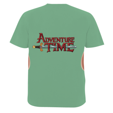 Чоловіча 3D футболка Finn and Jake Art 2